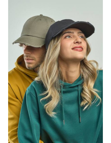 Șapcă de baseball cu 6 panouri-"Dad Hat Destroyed" S